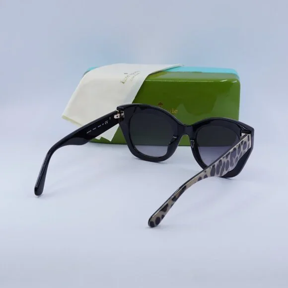 🕶️ New Kate Spade JALENA/S 07RM 9O Sunglasses - Panter Frame, Grey Lenses